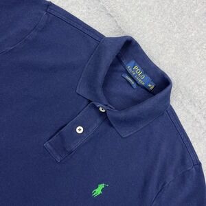 Polo Ralph Lauren Shirt Youth Medium Blue Classic Fit Pony Short Sleeve Pictures
